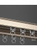 CHR41 Ceiling/Wall Mounted Thick Aluminum Alloy Double Curtain Tracks 
