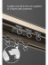 CHR41 Ceiling/Wall Mounted Thick Aluminum Alloy Double Curtain Tracks 