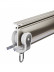 CHR45 Bendable Ivory and Champagne Curtain Tracks Ceiling/Wall Mount For Bay Windows/Corner Windows