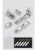 CHR45 Bendable Ivory and Champagne Curtain Tracks Ceiling/Wall Mount For Bay Windows/Corner Windows