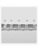 CHR46 Warrego Thick Ivory S-Fold/Wave Fold Ceiling/Wall Mount Curtain Rails For Living Room