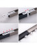 CHR47 New Anti-Light Leakage Design Hidden Ceiling Mounted Curtain Tracks For Living Room