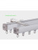 CHR47 New Anti-Light Leakage Design Hidden Ceiling Mounted Curtain Tracks For Living Room