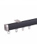 CHR47 New Anti-Light Leakage Design Hidden Ceiling Mounted Curtain Tracks For Living Room