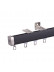 CHR47 New Anti-Light Leakage Design Hidden Ceiling Mounted Curtain Tracks For Living Room(Color: Black)