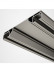 CHR51 Ceiling/Wall Mounted Aluminum Alloy Double Curtain Tracks
