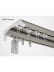 CHR51 Ceiling/Wall Mounted Aluminum Alloy Double Curtain Tracks