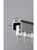CHR52 Thick Ivory Champagne Black Curtain Tracks Ceiling/Wall Mount For Living Room