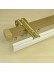 CHR7025 Custom Ceiling & Wall Mount Double Curtain Track Set with Valance Track