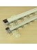 CHR7522 Double Curtain Track Set Wall Mount (Color: Ivory)