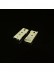 CHR7920 Ivory and Rose Gold Ceiling Mounted or Wall Mounted Single Curtain Tracks Ceiling Bracket
