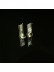 CHR7920 Ivory and Rose Gold Ceiling Mounted or Wall Mounted Single Curtain Tracks Rose Gold Wall Bracket