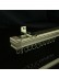 CHR7920 Ivory and Rose Gold Ceiling Mounted or Wall Mounted Single Curtain Tracks (Color: Rose Gold)