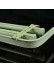 CHR8024 Ivory Black Wall Ceiling Mounted Triple Curtain Tracks with Valance Track