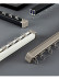 CHR88 Super Thick Big Ivory Black Champagne Curtain Tracks Ceiling/Wall Mount For High Window