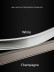 CHRY34 Single/Double Aluminium Bendable Curtain Track For Bay Windows