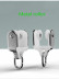 CHRY42 White Black Bendable Metal Curtain Track Ceiling Wall Mounted