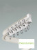 CHRY42 White Black Bendable Metal Curtain Track Ceiling Wall Mounted(Color: White)