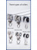 CHRY54 Big White Curtain Tracks Metal Bearing Roller Ceiling/Wall Mount