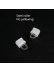 CHRY55 White/Champagne Very Thin Curtain Rails Concealed Ceiling Mounted