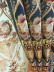 QY2168A Maia Embroidered Floral Thick Chenille Custom Made Curtains(Color: Blue)