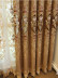 QY2168A Maia Embroidered Floral Thick Chenille Custom Made Curtains(Color: Coffee)