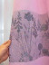 112 Inches Extra Wide Ready Made Eyelet Curtains Flowers Chenille(Color: Pink)