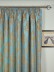 Angel Jacquard European Style Floral Pencil Pleat Chenille Curtain Heading Style