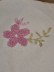 Eclipse Embroidered Floral Stitching Style and Ruffle Custom Made Curtains (Color: Amaranth Pink)