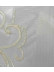 QY7121SAC Elbert Embroidered Double Pinch Pleat Ready Made Sheer Curtains(Color: Beige)