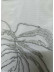 QY7121SBC Elbert Monstera Embroidered Double Pinch Pleat Ready Made Sheer Curtains Online(Color: Grey)