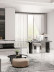 QY7121SG Elbert Trees Embroidered Custom Made Sheer Curtains