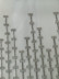 QY7121SJC Elbert Lavenders Embroidered Double Pinch Pleat Ready Made Sheer Curtains(Color: Grey)