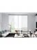QY7121SQ Elbert Stripes Embroidered Custom Made Sheer Curtains