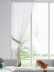QY7121SQ Elbert Stripes Embroidered Custom Made Sheer Curtains