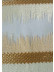 QY7121SR Elbert Embroidered Custom Made Sheer Curtains(Color: Beige brown)