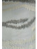 QY7121STC Elbert Waves Embroidered Double Pinch Pleat Ready Made Sheer Curtains(Color: Grey)