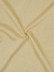 QY7151SJB Laura Solid Plain Dyed Tab Top Sheer Curtains (Color: Mellow Buff)