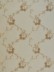 Elbert Damask Floral Pattern Embroidered Grommet White Sheer Curtains Panels Cream Color