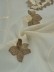 Elbert Flower Pattern Embroidered Rod Pocket White Sheer Curtains Panels Online (Color: Beaver)