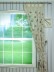 Elbert Maple Leaves Pattern Embroidered Versatile Pleat White Sheer Curtains