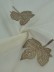 Elbert Maple Leaves Pattern Embroidered Rod Pocket White Sheer Curtains Panels (Color: Beaver)