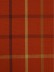 Small Plaid Blackout Double Pinch Pleat Extra Long Curtains 108 - 120 Inch Panel (Color: Dark red)