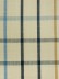 Small Plaid Blackout Double Pinch Pleat Extra Long Curtains 108 - 120 Inch Panel (Color: Linen)