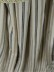 Striped Blackout Double Pinch Pleat Extra Long Curtains 108 - 120 Inch Panels Fabric Details