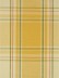 Hudson Yarn Dyed Big Plaid Blackout Custom Made Curtains (Color: Amber)