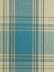 Big Plaid Blackout Double Pinch Pleat Extra Long Curtains 108 - 120 Inch Panels (Color: Vanilla)