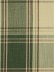 Big Plaid Blackout Double Pinch Pleat Extra Long Curtains 108 - 120 Inch Panels (Color: Fern green)
