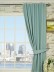 Moonbay Plain Back Tab Cotton Extra Long Curtains 108 Inch - 120 Inch Panels