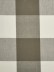 Moonbay Checks Back Tab Cotton Extra Long Curtains 108 Inch - 120 Inch Panels (Color: Ecru)